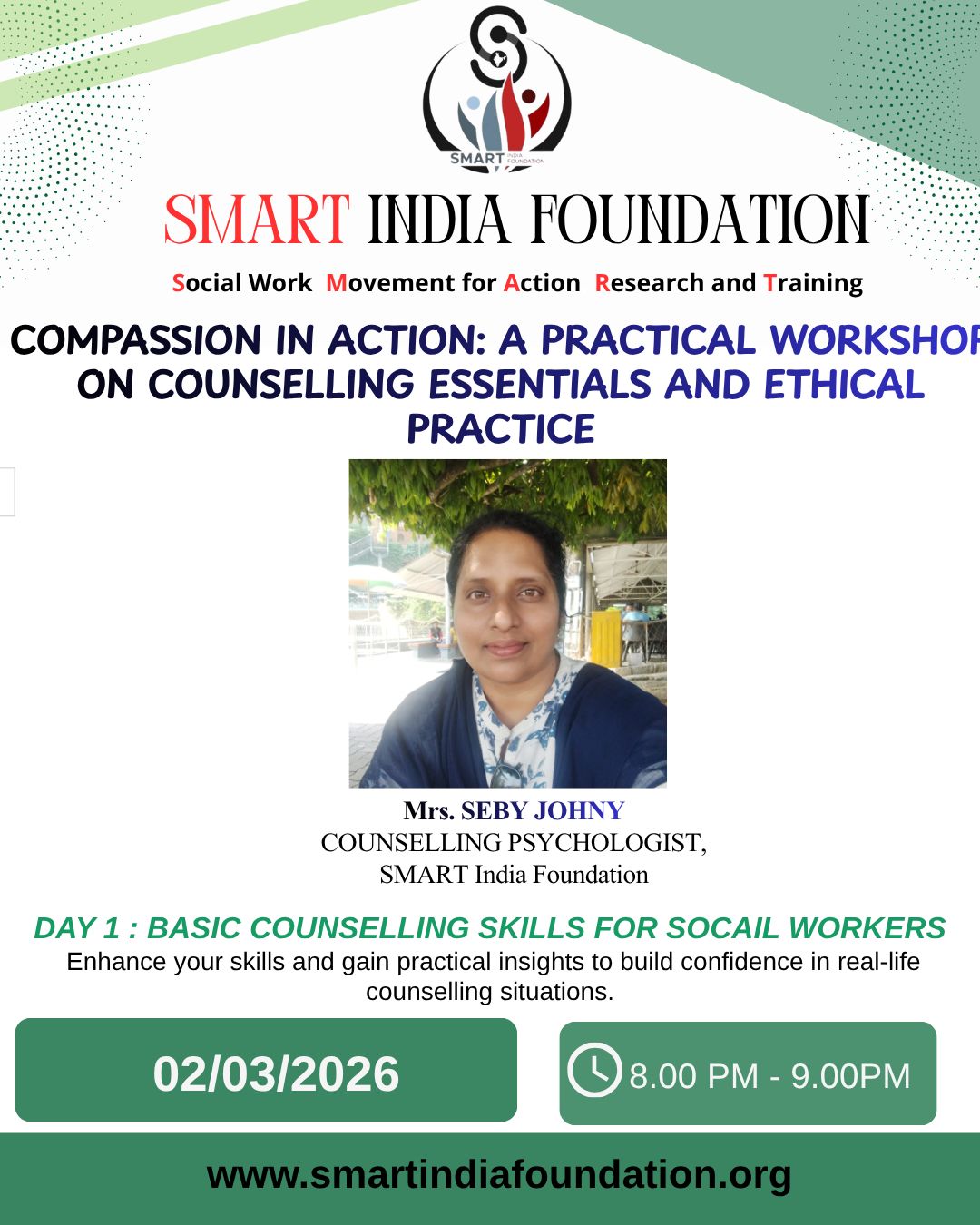Compassion in Action: Counselling Workshop