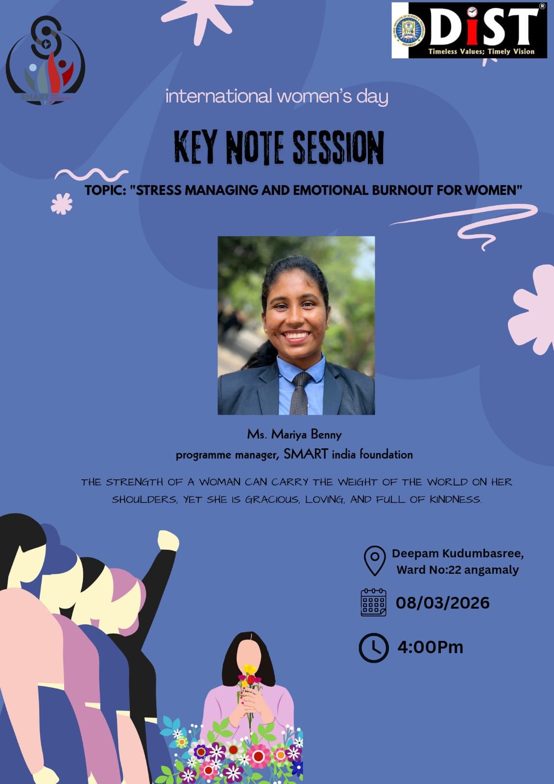 NILAA: Women’s Day Programme on Stress Management & Emotional Wellness