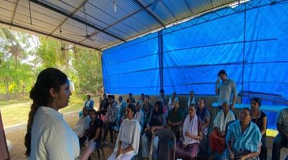 Digital Literacy Awareness Session for Elderly Residents